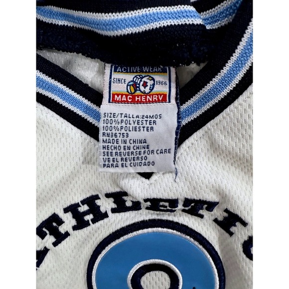 Mac Henry Athletics Baby Toddler Basketball Jersey Atheletics 24 Months (15) - Picture 2 of 7